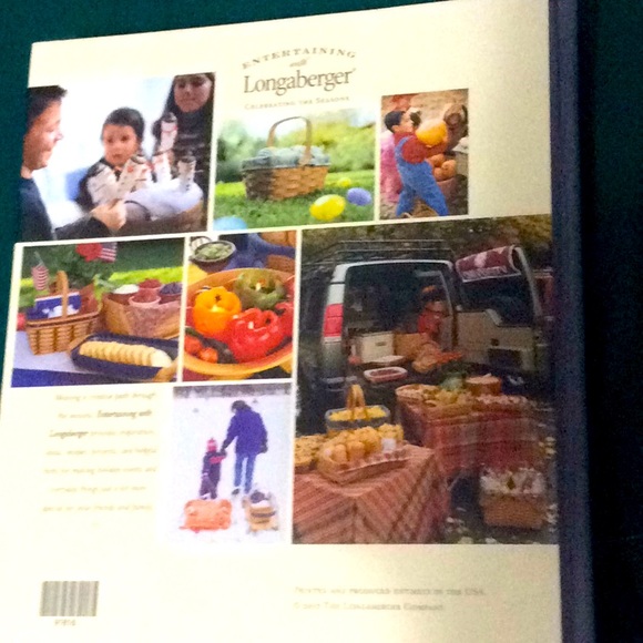 Classic Longaberger Hardcover Book.  Seasons. - Picture 3 of 8